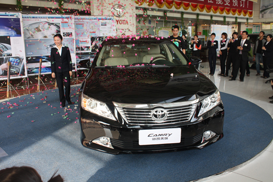 第七代凱美瑞在南寧迅利江南店正式上市